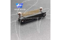 China Micro-D MWDM Solder Cup Metal Shell Connectors MWDM2L-37NSM supplier