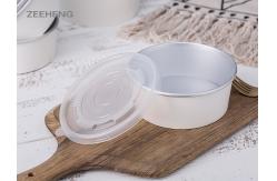 China Recyclable Disposable Brown Kraft Paper Soup Waterproof Bowl With Plastic Cover supplier