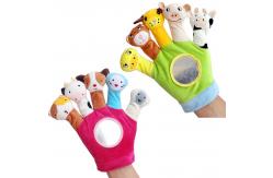 China 20cm Short Plush Parent Child Interactive Glove Toy supplier