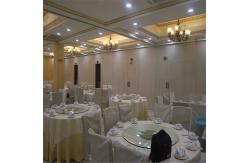 China Banquet Hall Floor to Ceiling Folding Partition Walls Movable Sound Proof Partitions supplier