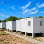 Low Cost Portable Container House Solution For South America Workforce Accommodation for sale