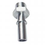 Precision CNC Machining Mechanical Shaft Connectors Customized Non Standard for sale