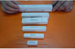 China White 20W 100 Ohm / 100R Cement Power Resistor , High Temperature Resistor supplier