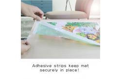 China Zoo Animals Disposable Stick On Placemats Sticky Table Topper For Baby supplier