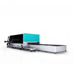 Raycus CNC Laser Fiber Cutting Machine 4KW / 6KW Rotary Laser Cutting Machine for sale