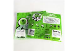 China Resealable Moisture Proof Three Side Sealed Flat Packaging Plastic Pouch Bag supplier