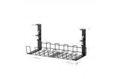 China Effortless Cable Organization Adjustable Under Desk Cable Channel Raceway Channel Kit supplier