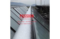 China 2500L Pressurized Flat Plate Solar Collector Solar Water Heater Blue Titanium supplier