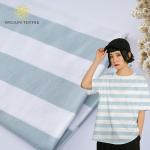 Comfortable And Fashionable And Cozy Cotton ​Striped Material Fabric For Tracksuit for sale