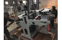 China Rotary Knife Die Cutting Machine , Automatic Slitter Rewinder With Turntable Rewinding Station supplier