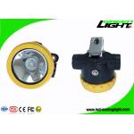Automatic Power - Off Cordless Mining Lights , LED Mining Cap Lamp With One Year Warranty for sale