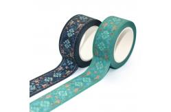 China 15mm Width Impermeable Decorative Glitter Washi Tape supplier