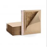 Cellular Shaped Kraft Corrugated Envelopes Padded Honeycomb Paper For Shipping for sale