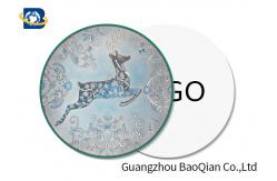 China Premium Sika Deer 3D Lenticular Card PET0.45 Technique Customized Designer Printing supplier