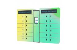 China Food Icecream Refrigerated Locker Smart Cabinet 24Hours Self Service supplier