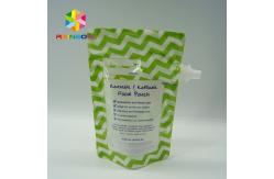 China Reusable Food Pouch Packaging / Leak Proof Baby Food Pouches With Dual Zipper supplier