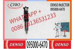 China Excavator diesel engine spare part fuel injector assembly 095000-6470  RE529151 supplier