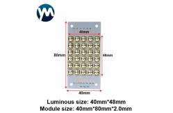 China 300W UV High Power LED Module 6868 10W Chip Curing Light 365nm 395nm supplier