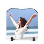20 x 20 CM Sublimation Rock Stone Slate On Upper Opening For Wedding Gift Photo for sale