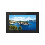 2000nits Outdoor Digital Signage 55 inch Black Wall Mounted Kiosk for sale