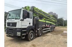 China Zoomlion 67m Boom Concrete Pump Truck for Sale - High Output & Reliability supplier