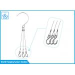 Chain Type Decorative Flower Pot Hanging Kit Double End Wire Rope Loop For Balcony for sale
