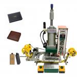 Embossing Machine Hot Foil Stamping Machine Manual Tipper Stamper Heat Press Machine for PVC Leather Pu and Paper for sale