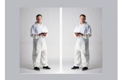 China Durable Disposable Protective Coverall For Clean Room / Food Processing Industry supplier