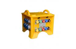 China Three Phase 230V 32A IP44 PE Material Film&TV Distrubition Box supplier