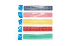 China Custom Printing ABS Magnetic Ruler For Whiteboard Clear Numbers Accurate Scales supplier
