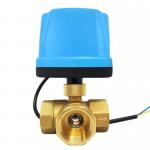 DC24V 12V AC110V 220V Solenoid Globe Valve , 3 Way Water Solenoid Valve 12v for sale