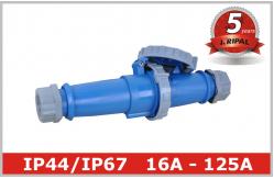 China Impact Resistance 230V Industrial Plugs 32 Amp 3 Phase Socket One phase supplier