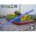 Funny Inflatable Amusement Park / Mobile Inflatable Fun City Bouncer for sale
