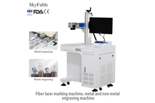 High Precision Fiber Laser Marking Machine 20W 50W Automatic Laser Marking Machine