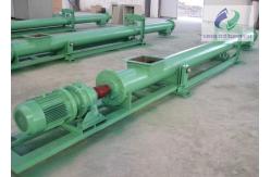 China Automatic Shaftless Screw Feeder , Auger Screw Feeder Conveyor For Sludge supplier