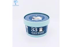 China OEM ODM Offset Printing Paper Ice Cream Containers With Lids supplier