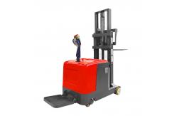 China Electric Forklift Stacker 1000kg Capacity Full Electric Farm Pallet Stacker supplier