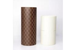 China Fancy Cardboard Round Tube , Rigid Paper Cylinder Box For Packaging supplier