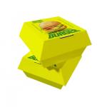 Custom Printed Corrugated Packaging Boxes Eco-Friendly Folders for Biodegradable Fast Food Packaging for sale