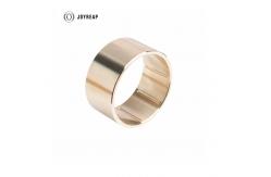 China CuSn12 Solid Bronze Bearing Flanged Cooper Alloy Sliding Bushing supplier