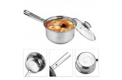 China Wholesale Quality 12pcs Pots 410 Stainless Steel Cooking Cookware Set supplier