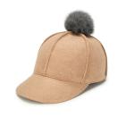 Deluxe Autumn Fur Baseball Cap , Wool Baseball Hat Character Style for sale