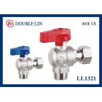 ACS Brass Angle Type Water Boiler Ball Valve for sale