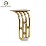 Hot Selling Gold Metal Sofa Legs Iron Furniture Chair Legs with Decorative Features for Kitchen Use Accessories for Table for sale