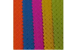 China 100% Nylon Ripstop Bag Fabric Diamond Chessboard Grid Pattern Nylon Woven Fabric supplier
