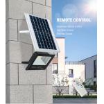 Commercial 100LM/W LED Solar Flood Lights 30w 50w IP67 Automatic Control for sale