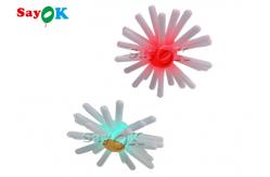 China Hanging Event Inflatable Flower With Lights Multi Color supplier