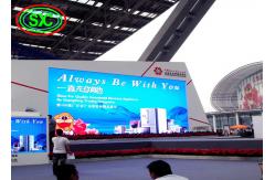 China IP65/IP54 P4 Advertising Led Display Video Wall Simple Ironed Steel Cabinet 768x768mm supplier