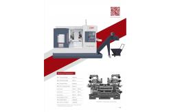 China Torno Industrial Dual Spindle Dual Turret Lathe FANUC Syntec Cnc Control System supplier