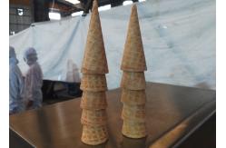 China Commercial Automatic Cone Maker Machine Wafer Cup Making Machine 1.5hp supplier
